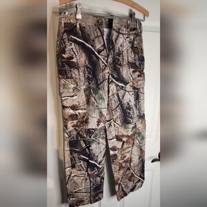Game Winner Boys Size 14 Camo Cargo Pants Real Tree AP